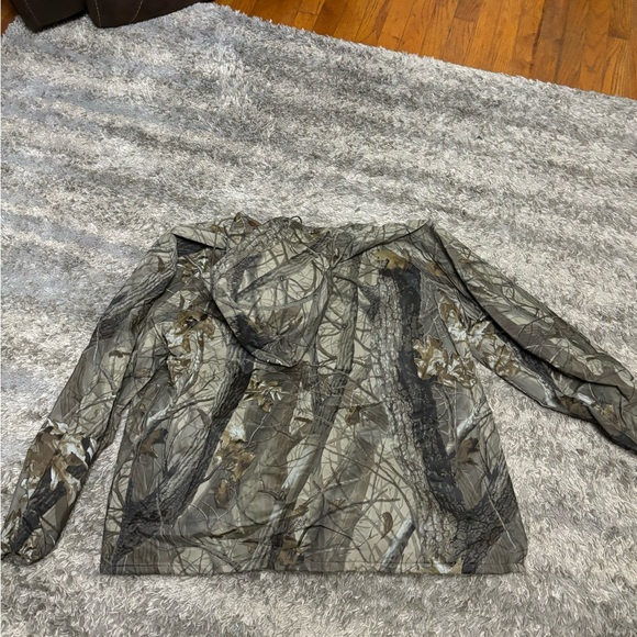 Stearns rain coat camo fleece lined - Picture 3 of 4